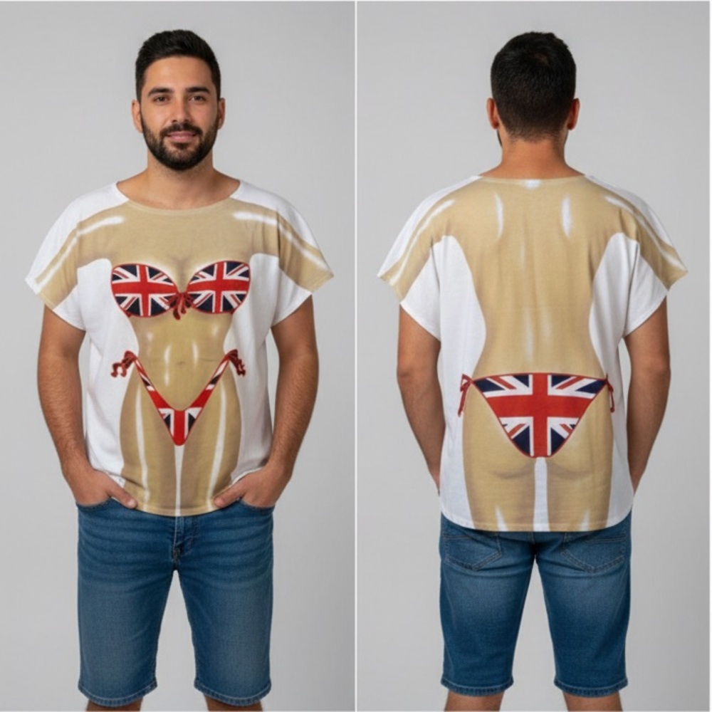 British Bikini oversized T-shirt